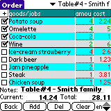 Waiter Assistant Screenshot